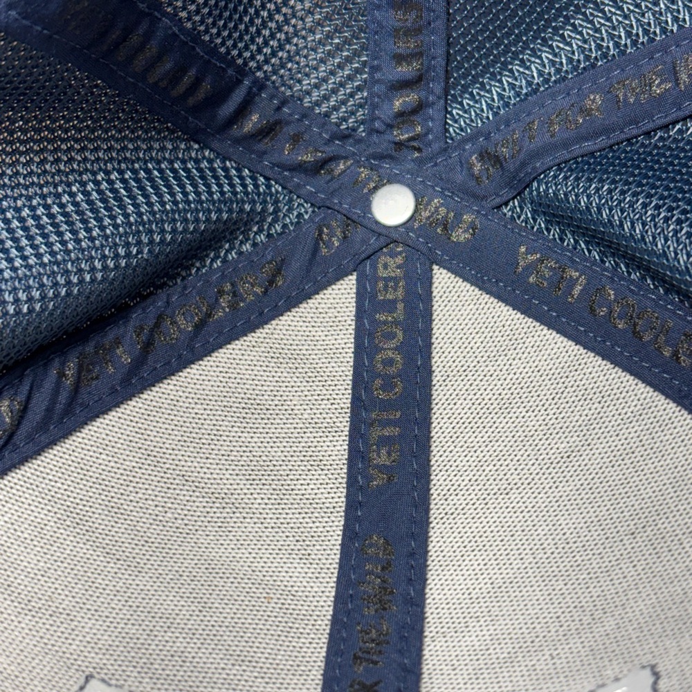 Yeti Blue Logo Patch Hat Accessories - image 5